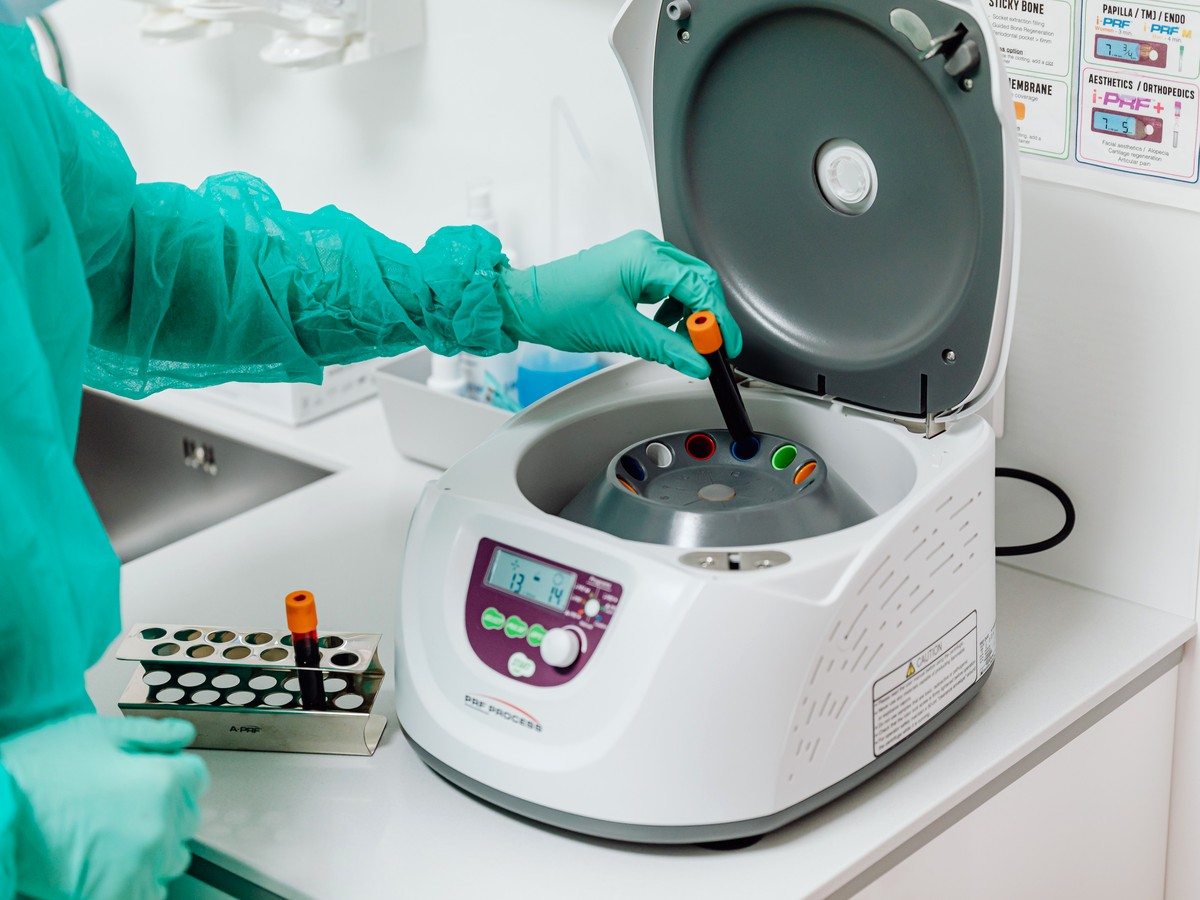 Centrífuga de laboratório